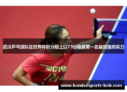 武汉乒乓球队在世界杯积分榜上以73分稳居第一名展现强劲实力